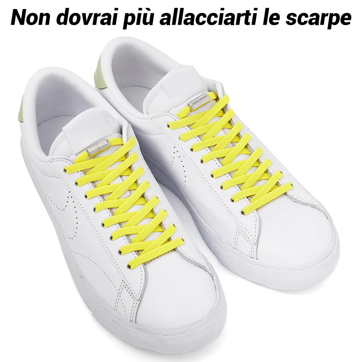 Handshop 2 Pairs Elastic Laces, No Tie Shoelaces for Trainers
