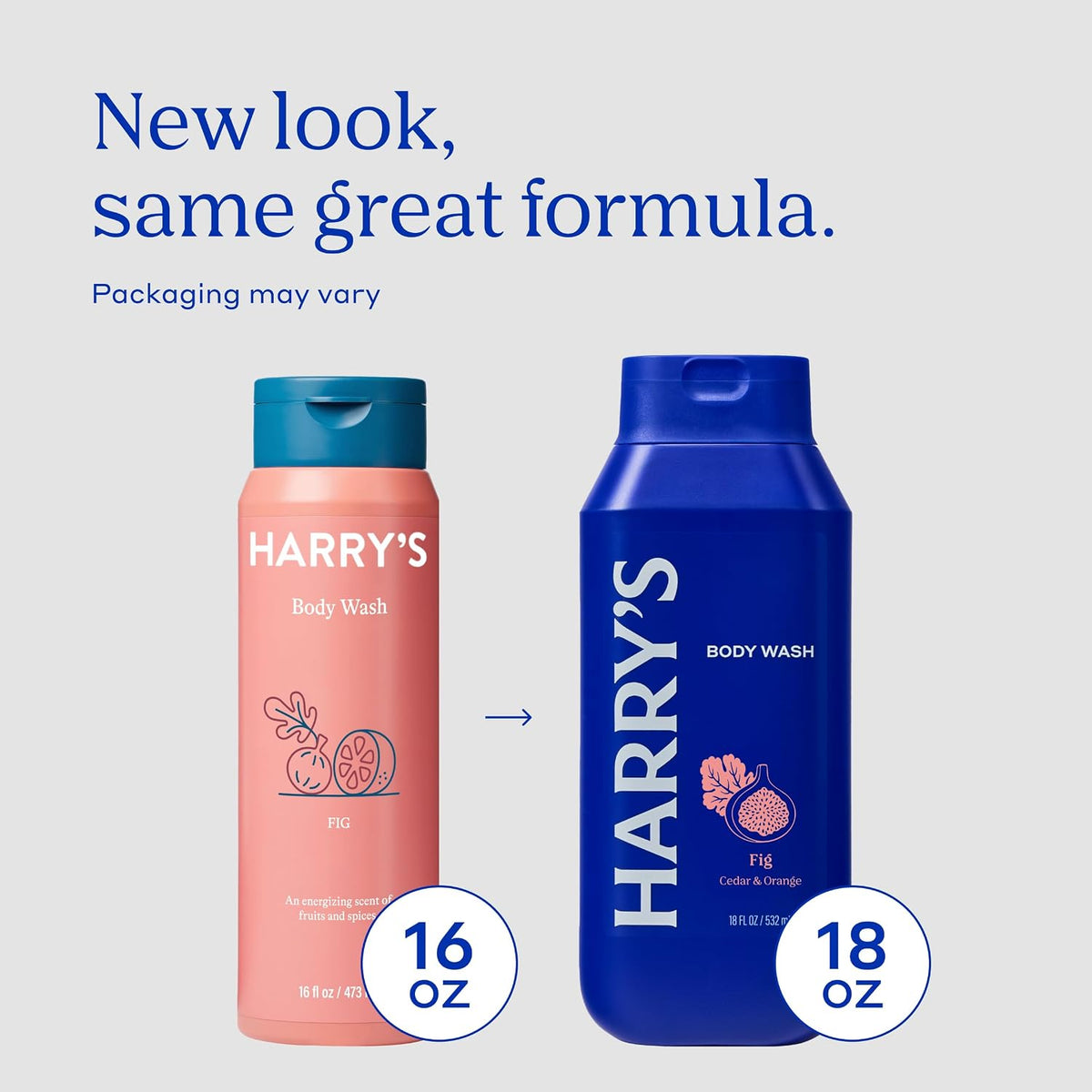 Harry's Body Wash for Men Variety Pack - 3 x 532ml Signature Scents