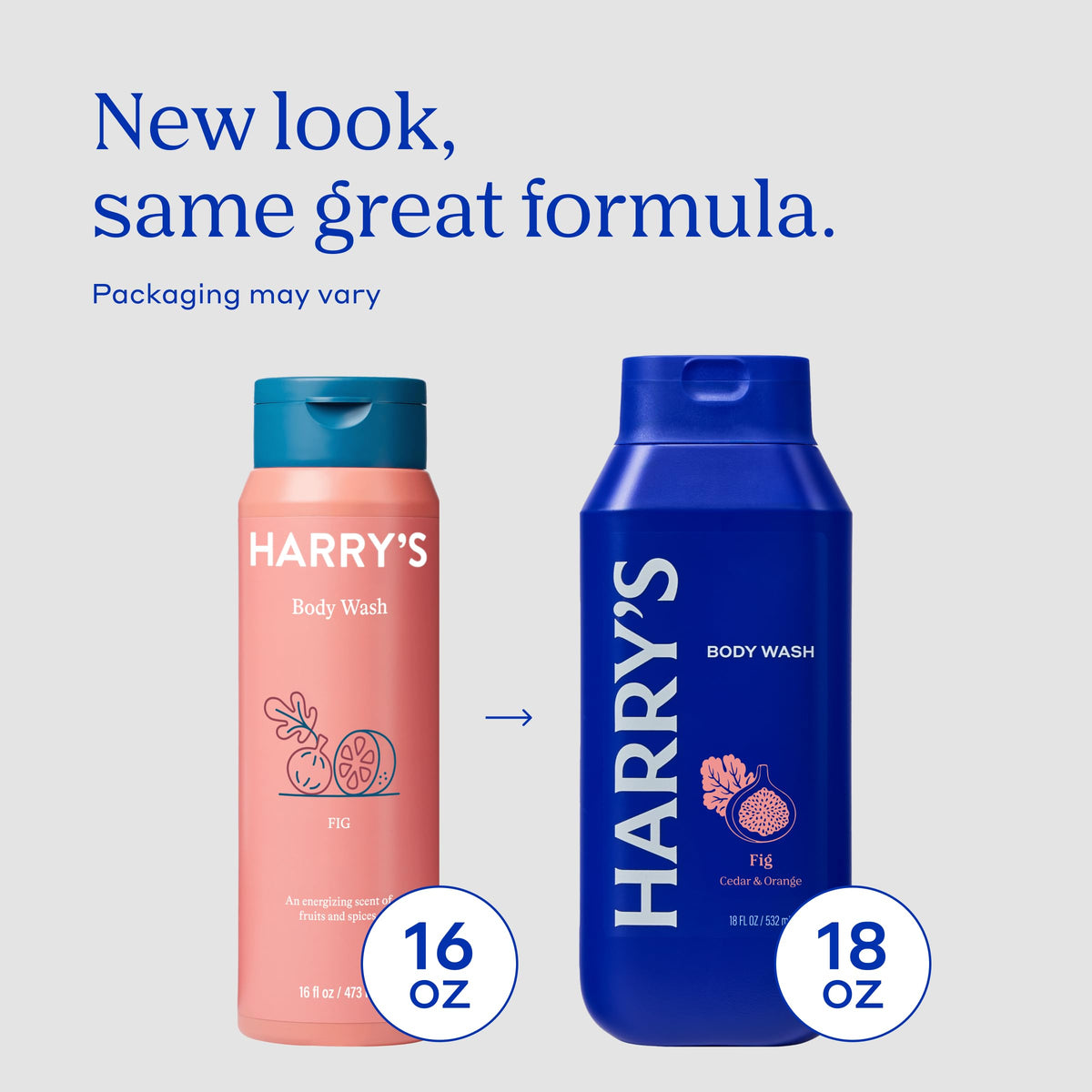 Harry's Body Wash for Men Variety Pack - 3 x 532ml Signature Scents