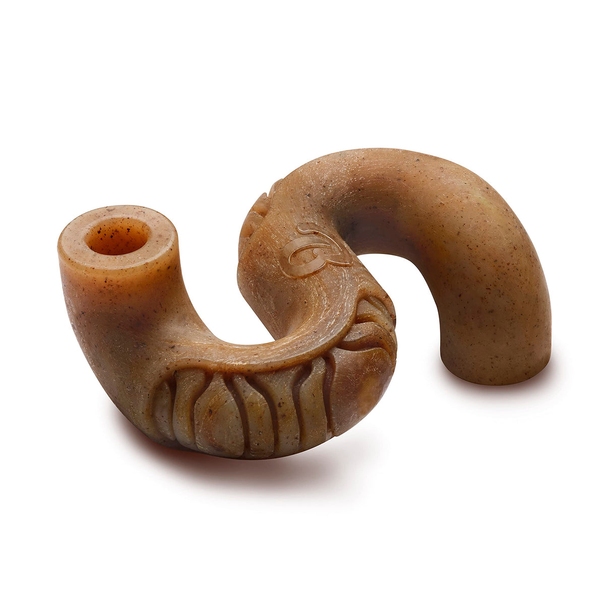 Benebone Wishbone Dog Chew Toy for Aggressive Chewers, Real Bacon, Medium