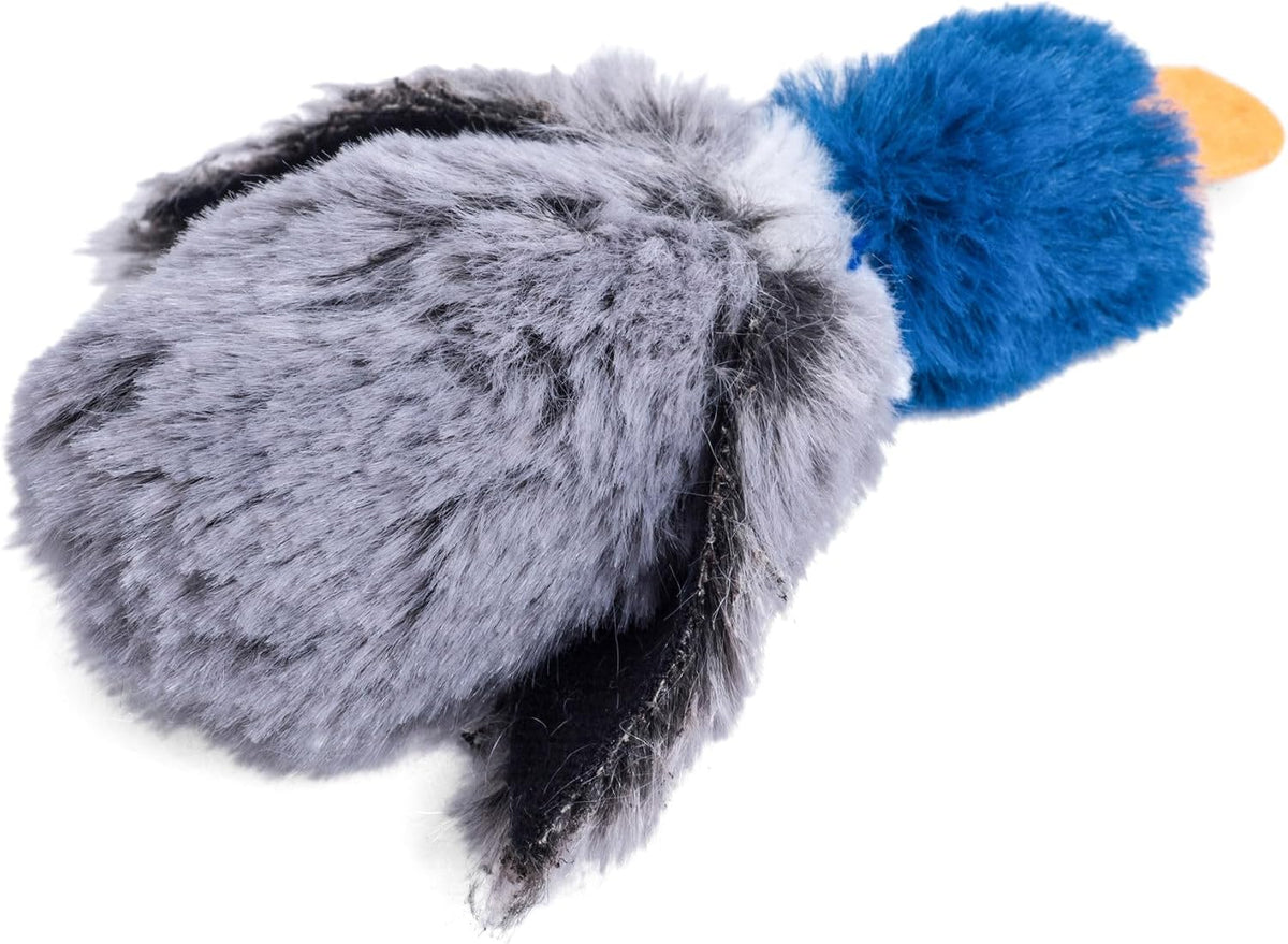 Petface Catkins Dudley Duck Plush Cat Toy, Filled with Catnip (Pack of 1)