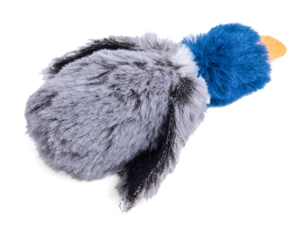 Petface Catkins Dudley Duck Plush Cat Toy, Filled with Catnip (Pack of 1)