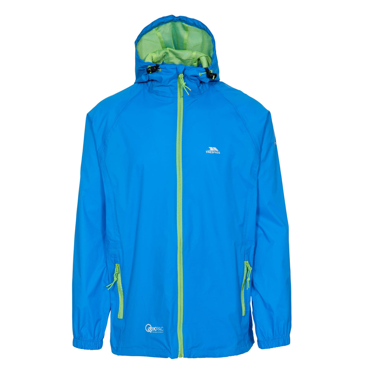 Trespass Unisex Waterproof Packaway Jacket Qikpac