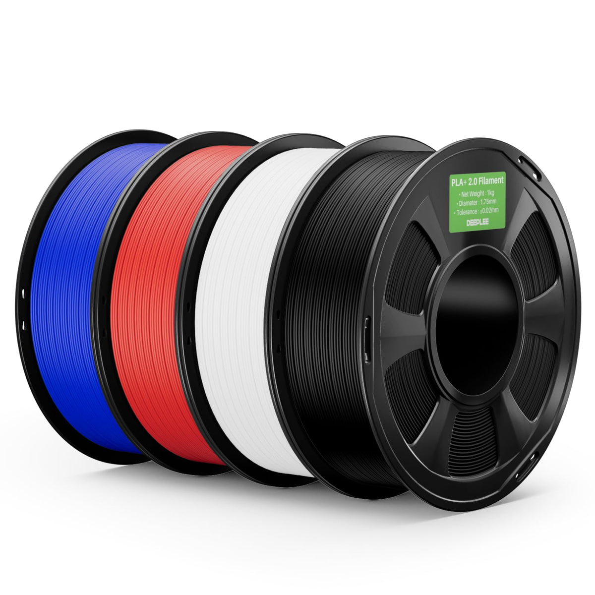 DEEPLEE PLA Plus 1.75mm Filament Beige/Brown 2KG Bundle
