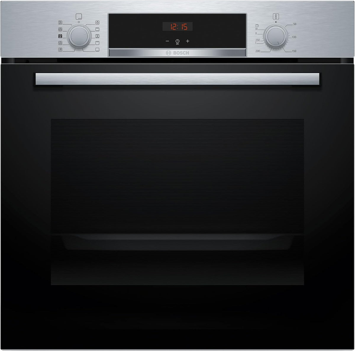 Bosch Series 4 HQA534BS3B Built-in Single Oven, A+ Rated, Brushed Steel