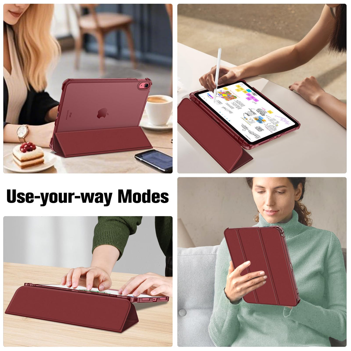 FINTIE Slim Case for iPad A16 11th Generation 11 Inch & 10th Gen 10.9 Inch