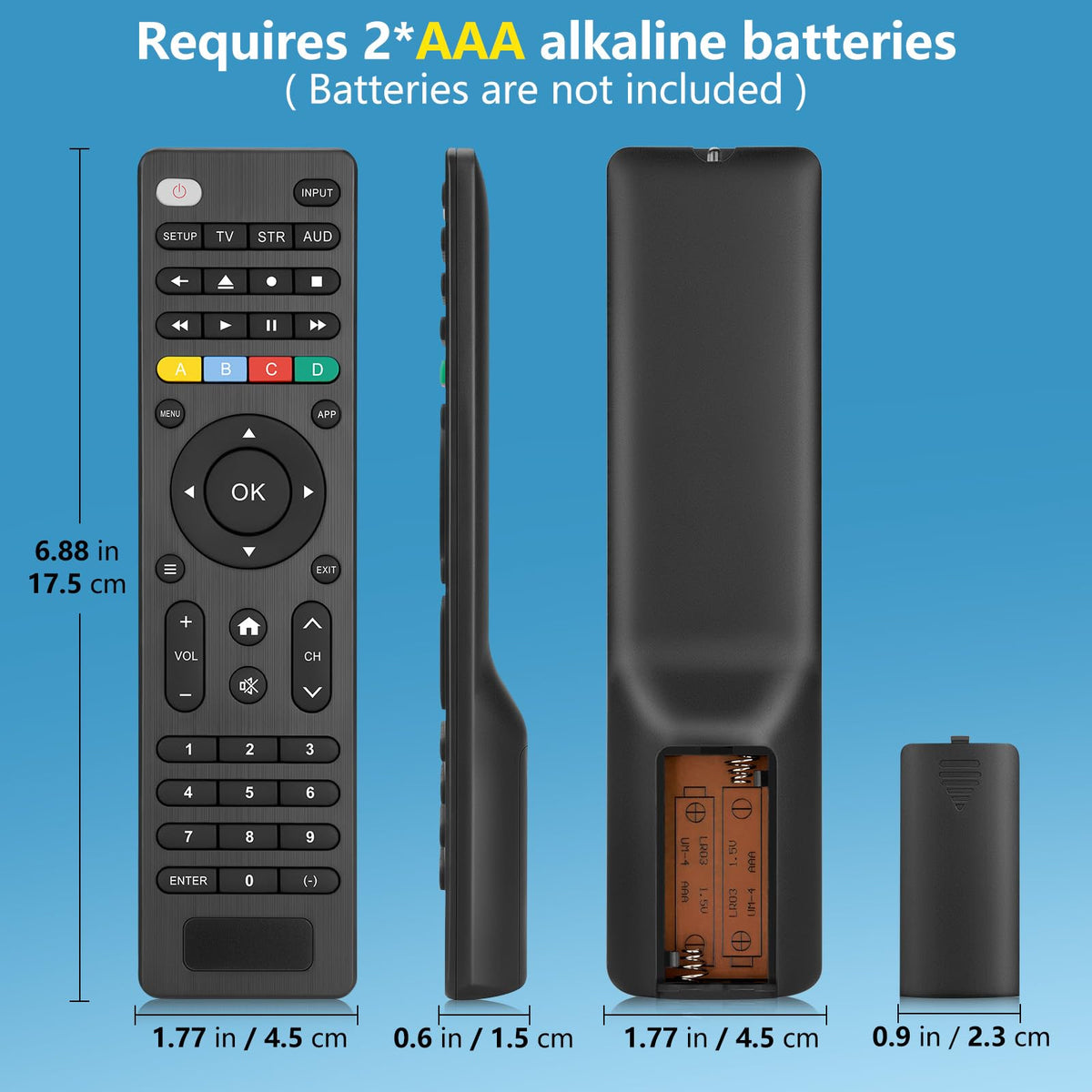 Universal for Samsung TV Remote Replacement【2 Pack】