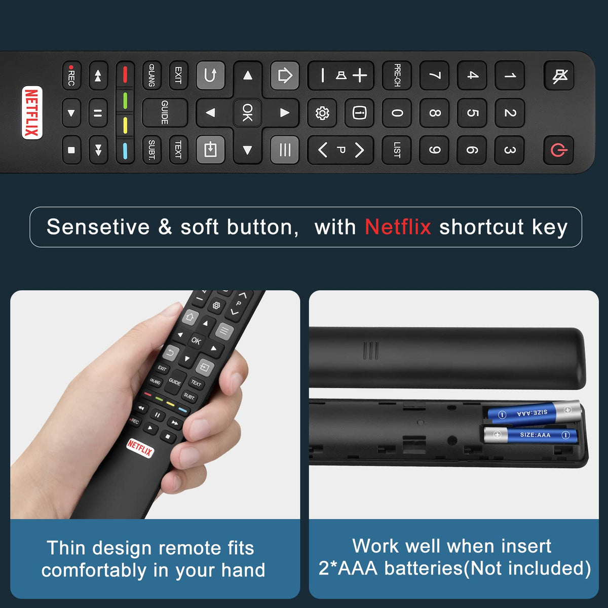 Universal for Samsung TV Remote Replacement