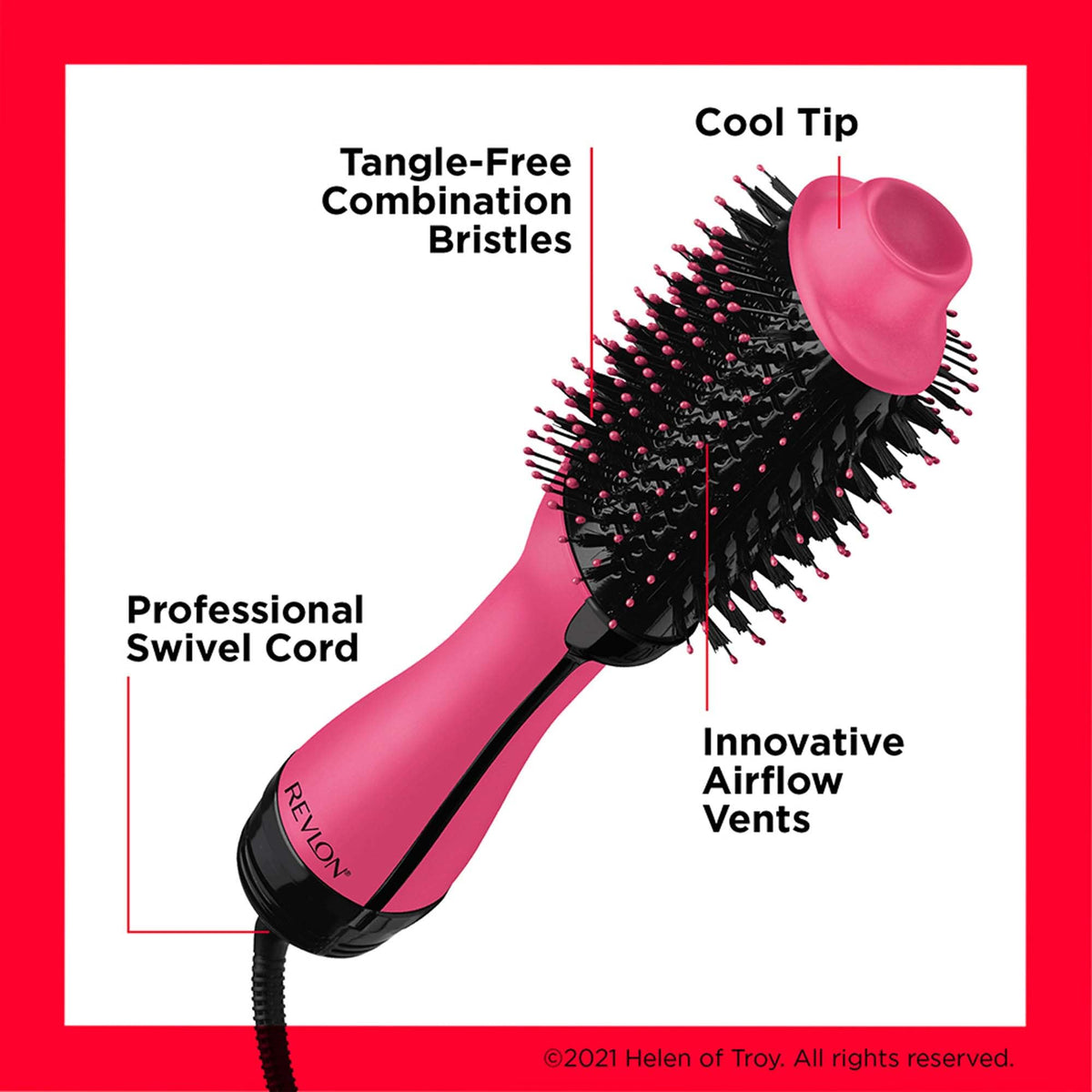 Revlon Salon One-Step Hair Dryer & Volumiser with Sectioning Comb