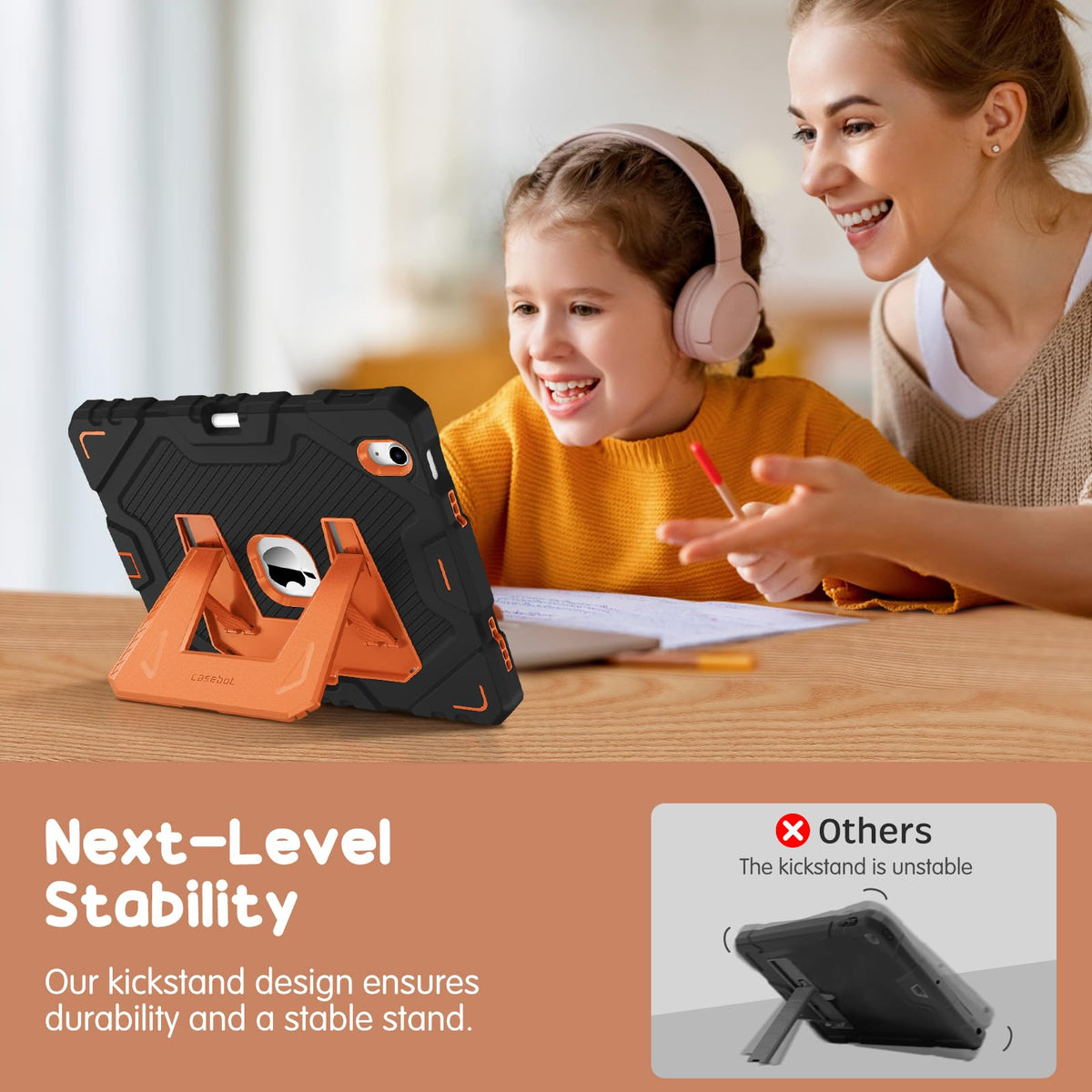 FINTIE Kid-Friendly Case for iPad (A16) 11th Gen 11 Inch, iPad 10th Gen