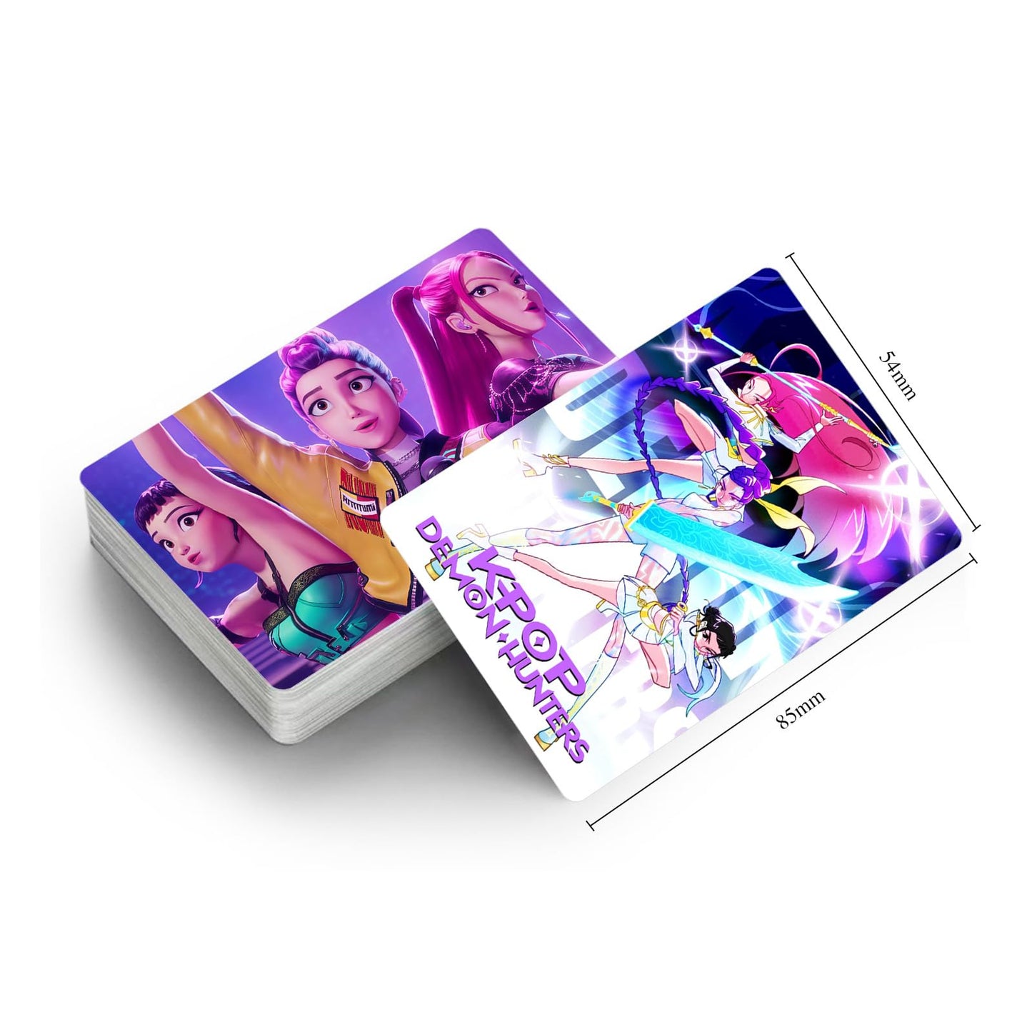 Sanmatic K-Pop Demon LOMO Cards Classic Card Set for Kids Playing for Party Favors and Gift
