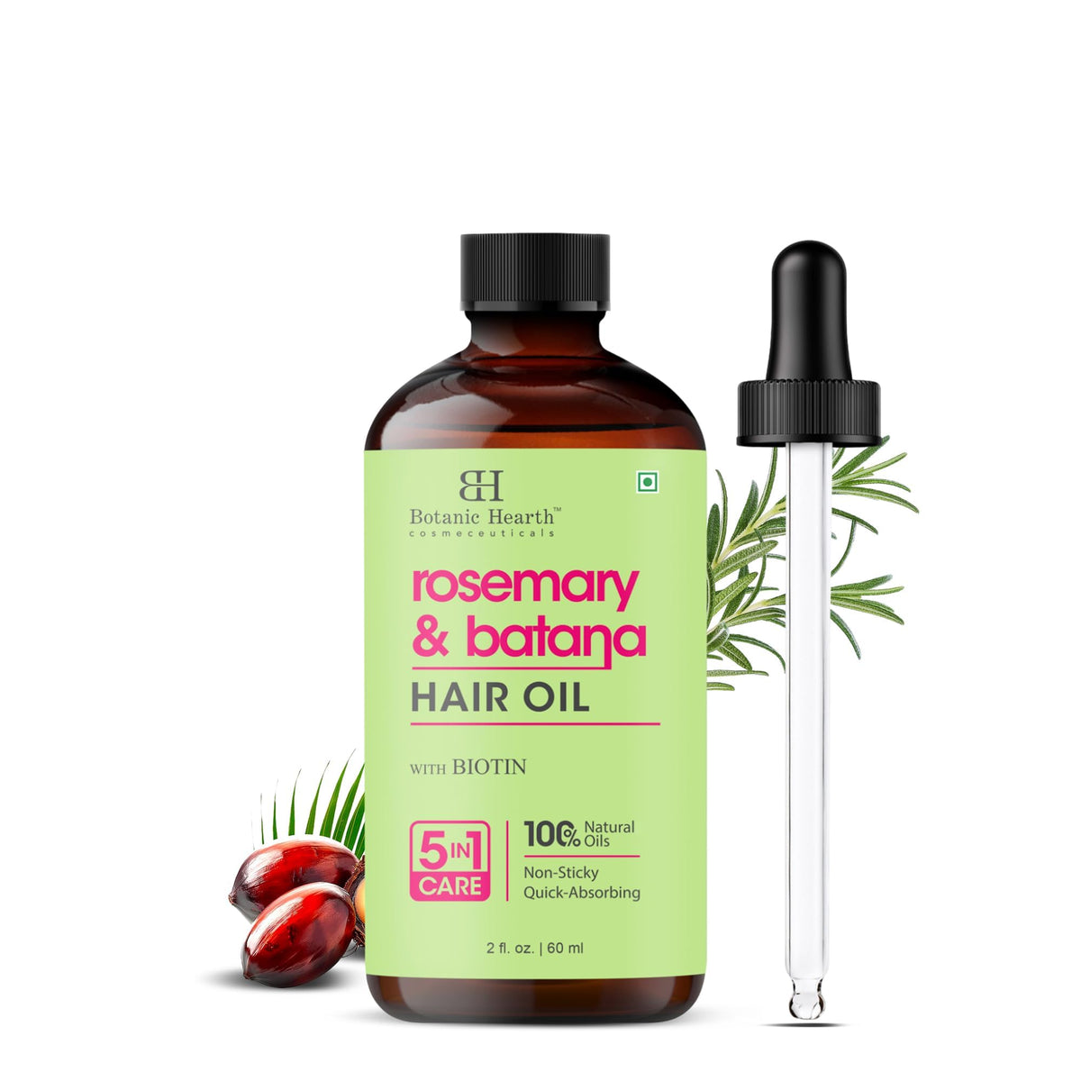 Botanic Hearth Argan & Biotin Hair Oil, 198 ml