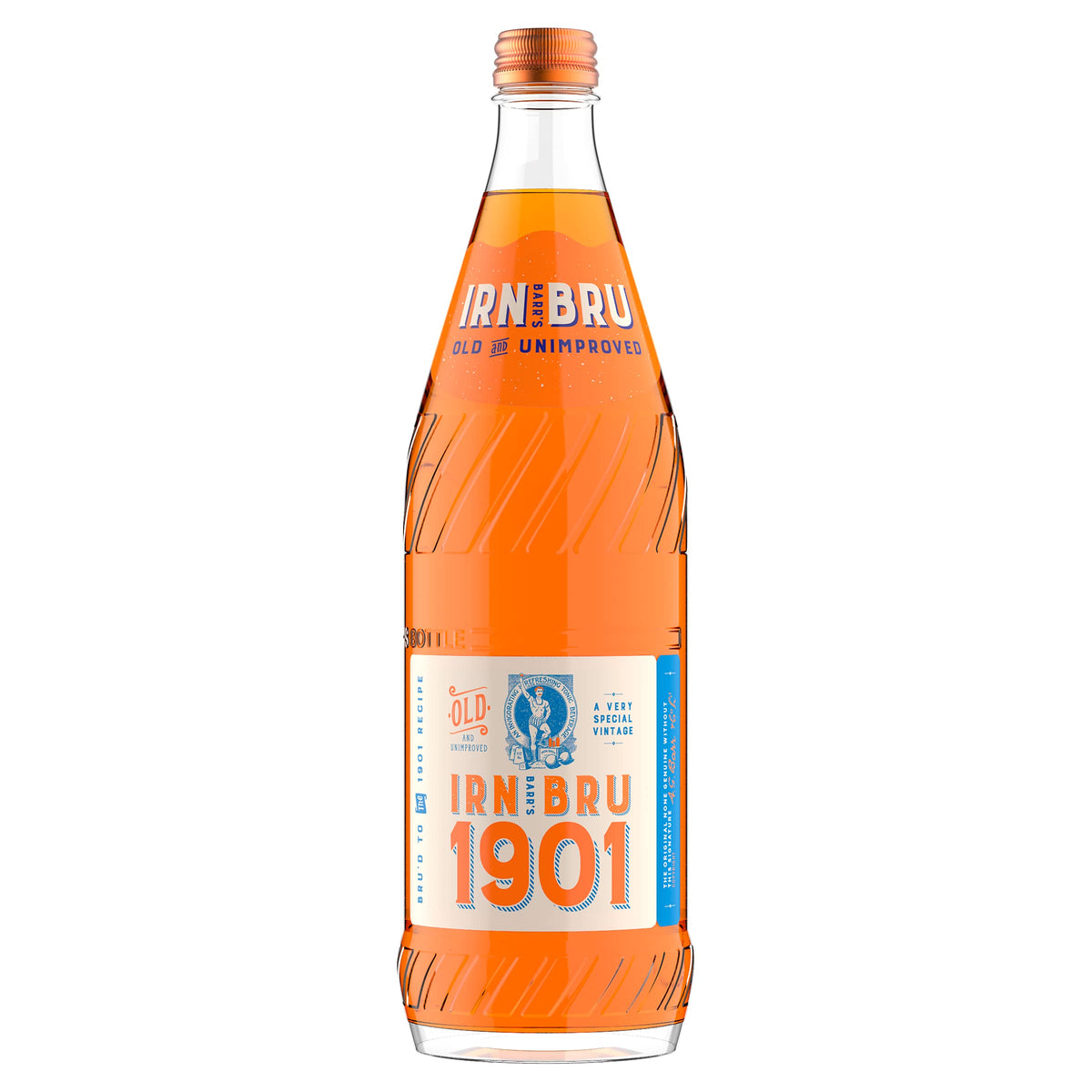 IRN-BRU Carbonated Soft Drink, 24 Pack, 330ml Cans