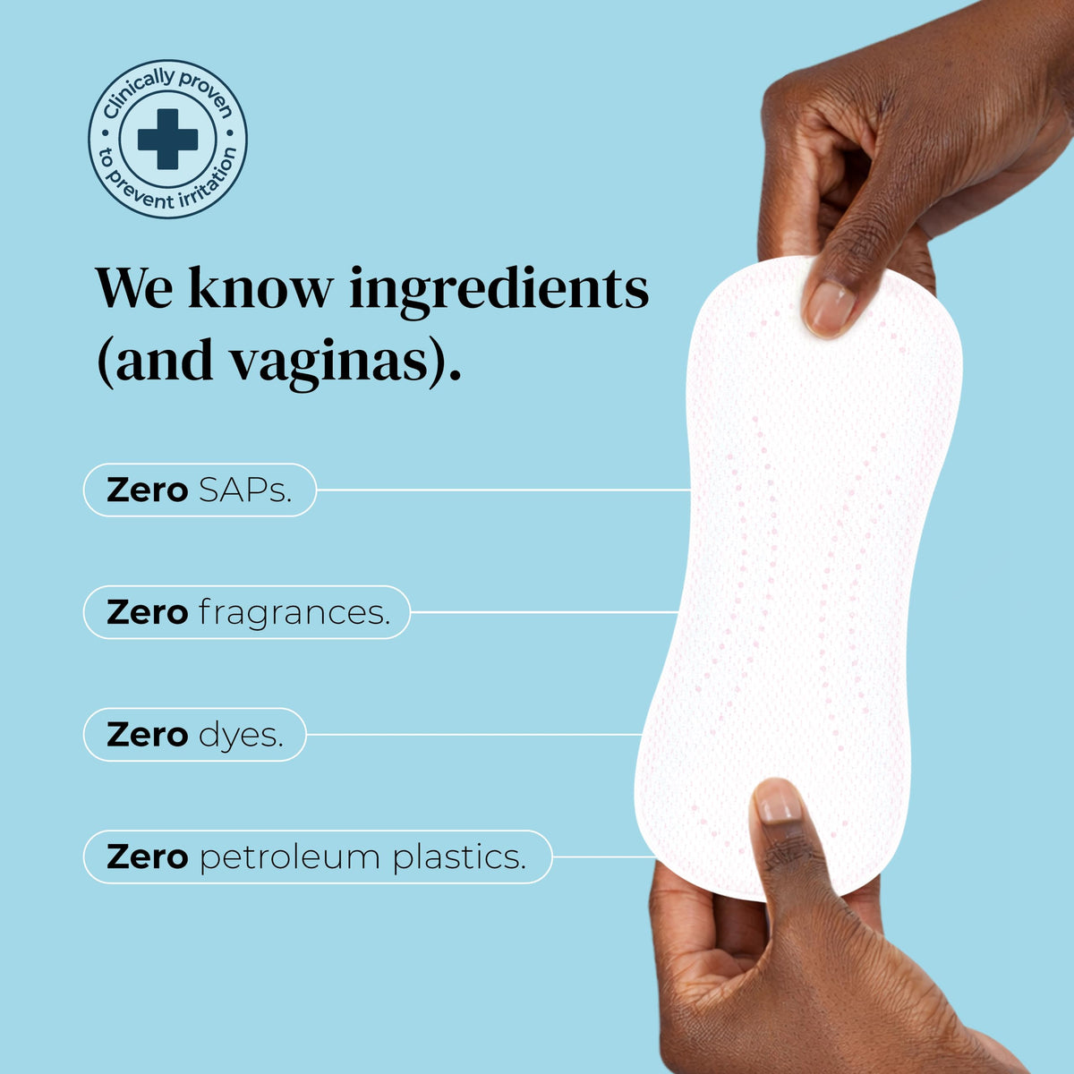 Mooncup Pads with Wings - Biodegradable Pads Made with Organic Cotton for Irritation-Free Period Care - Leakproof, Plastic-Free, Highly Absorbent Protection for Sensitive Skin - (20) Heavy/Night