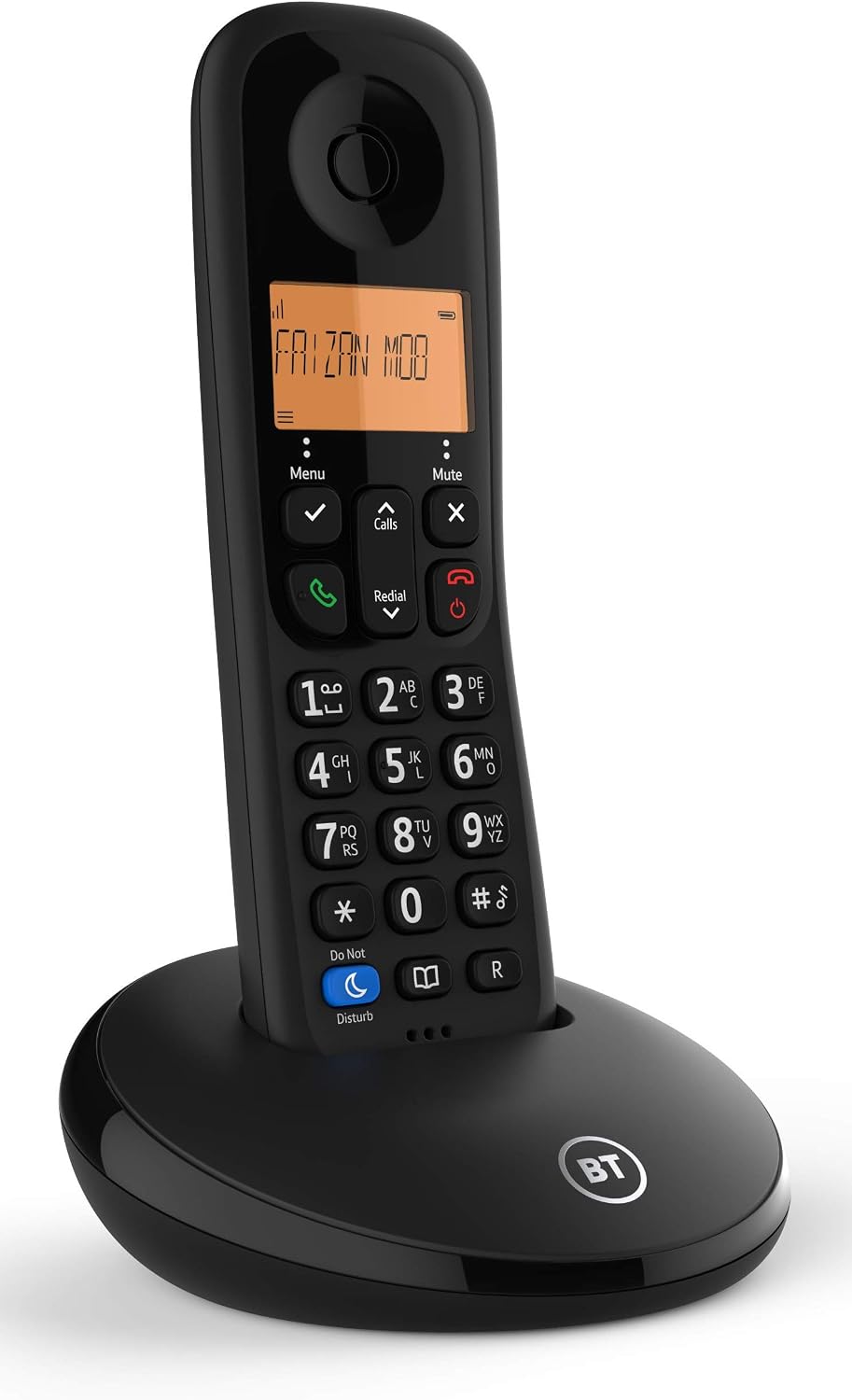 BT Everyday Cordless Landline House Phone, Home Phone, Basic Call Blocker, Do Not Disturb button, Single Handset Pack