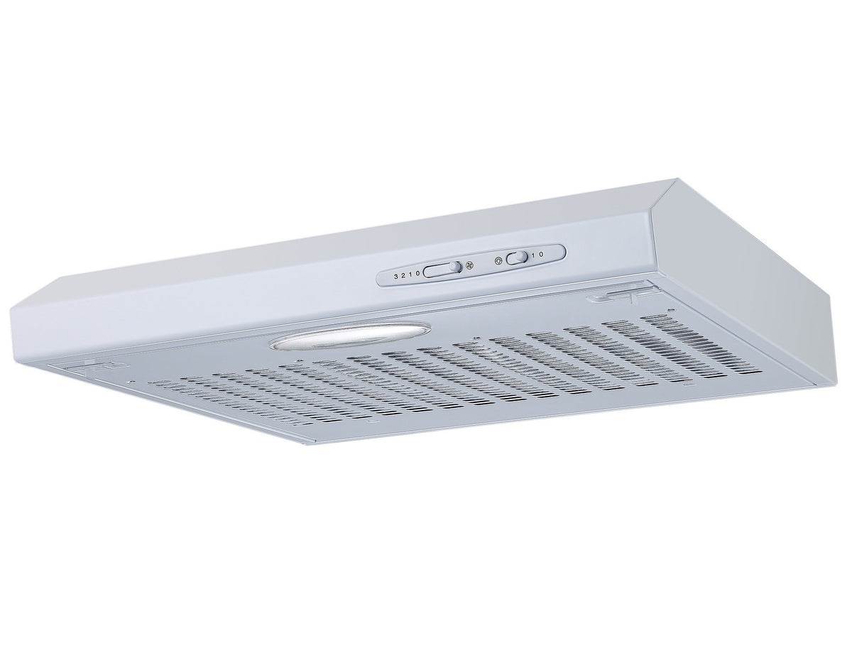 Cookology 50cm Wall Visor Cooker Hood + Ducting Kit - Stainless Steel
