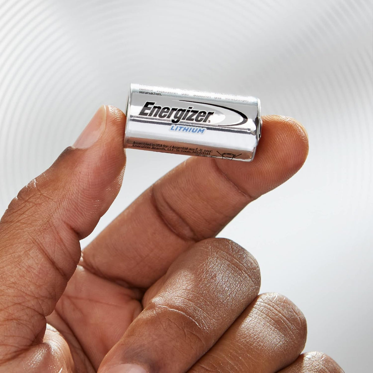 Energizer CR123 Batteries, 3V Lithium Battery, 2 Pack