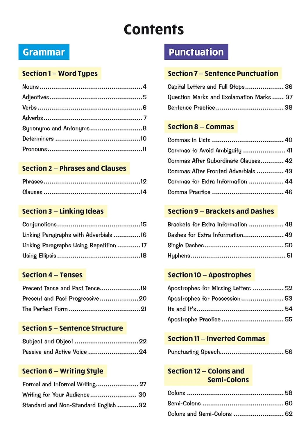 KS2 English Year 6 Grammar, Punctuation & Spelling Targeted Question Book (with Answers): great for SATS practice (CGP Year 6 English)