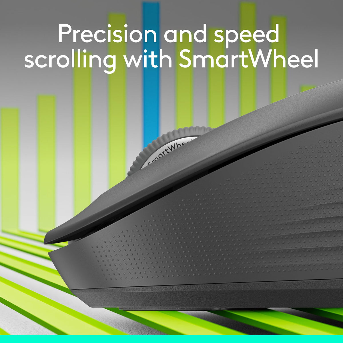 Logitech Signature M650 L Full Size Wireless Mouse - For Large Sized Hands