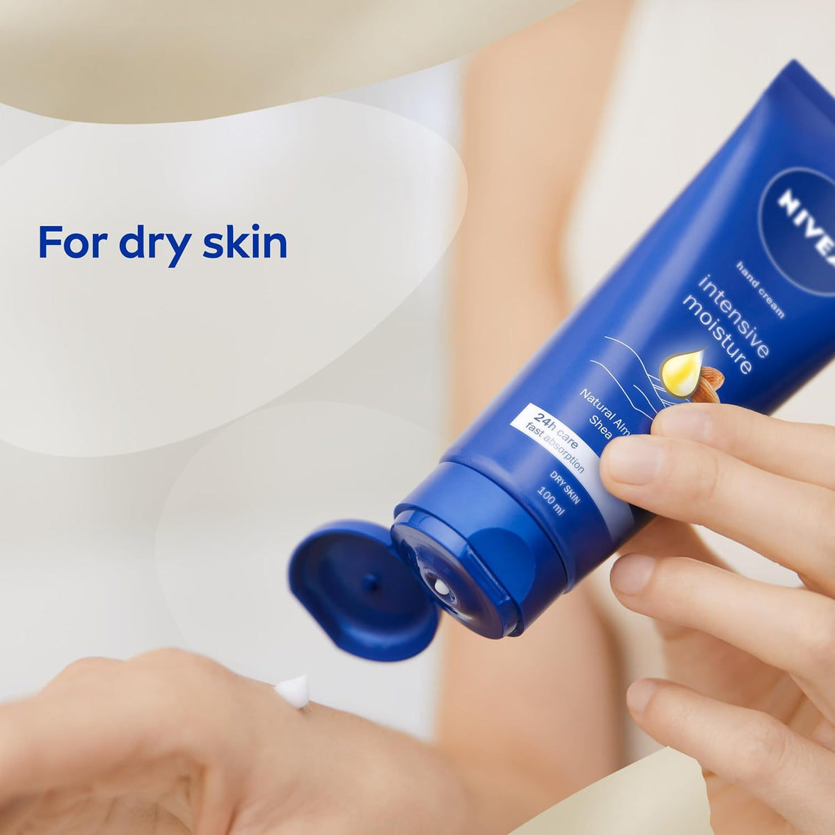NIVEA Intensive Moisture Dry Skin Hand Cream, 100 ml