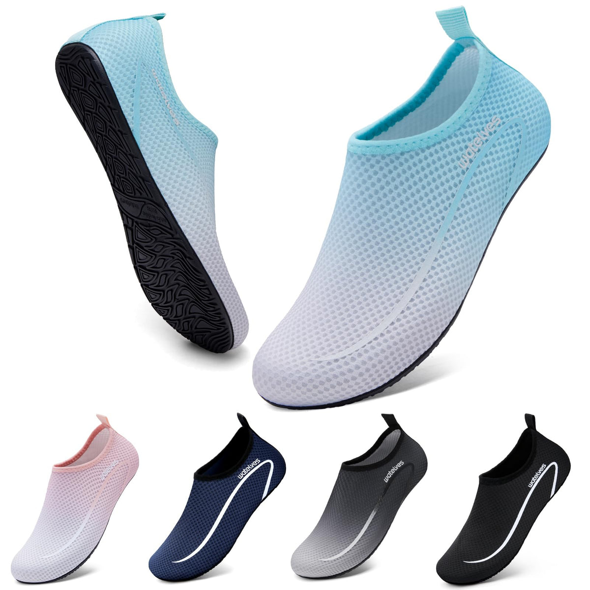 Swim Water Shoes Aqua Socks Barefoot for Sea Beach Swimming Shoes Pool Ladies Women Mens