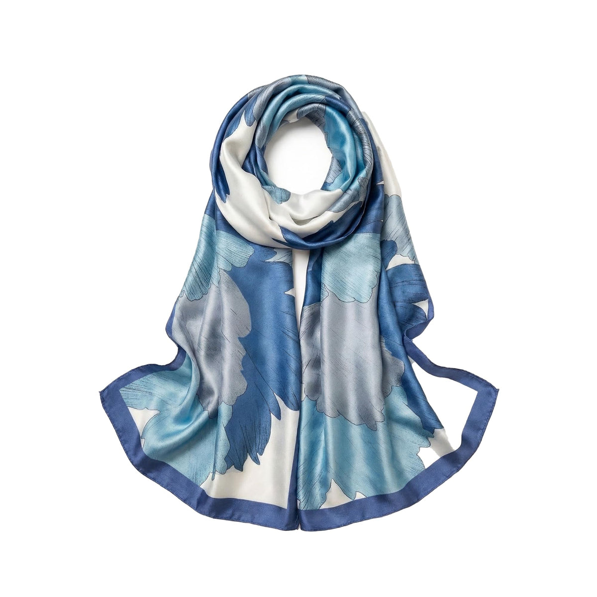 Trillion London® Silk Shawl Birthday Gifts for Women - Designer Silk Scarf
