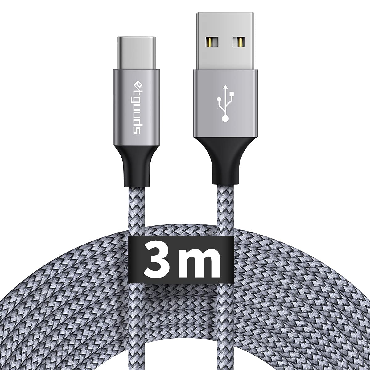 etguuds Extra-Long USB C Charger Cable 3M, USB A to USB C Cable