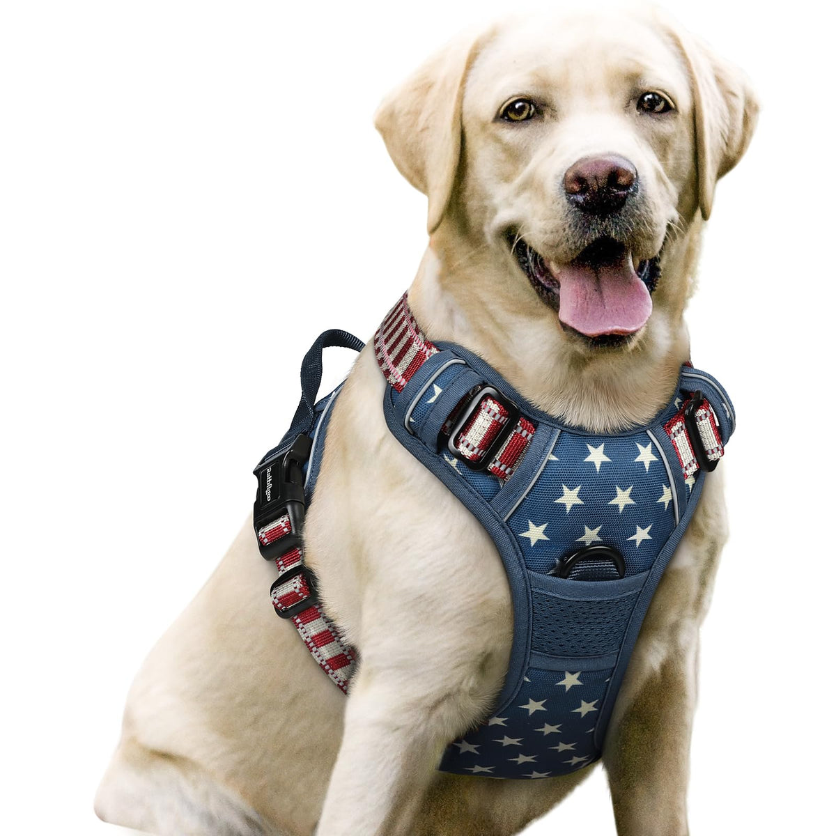 rabbitgoo Dog Harness Large Dog, No Pull Vest with Front Clip & Handle