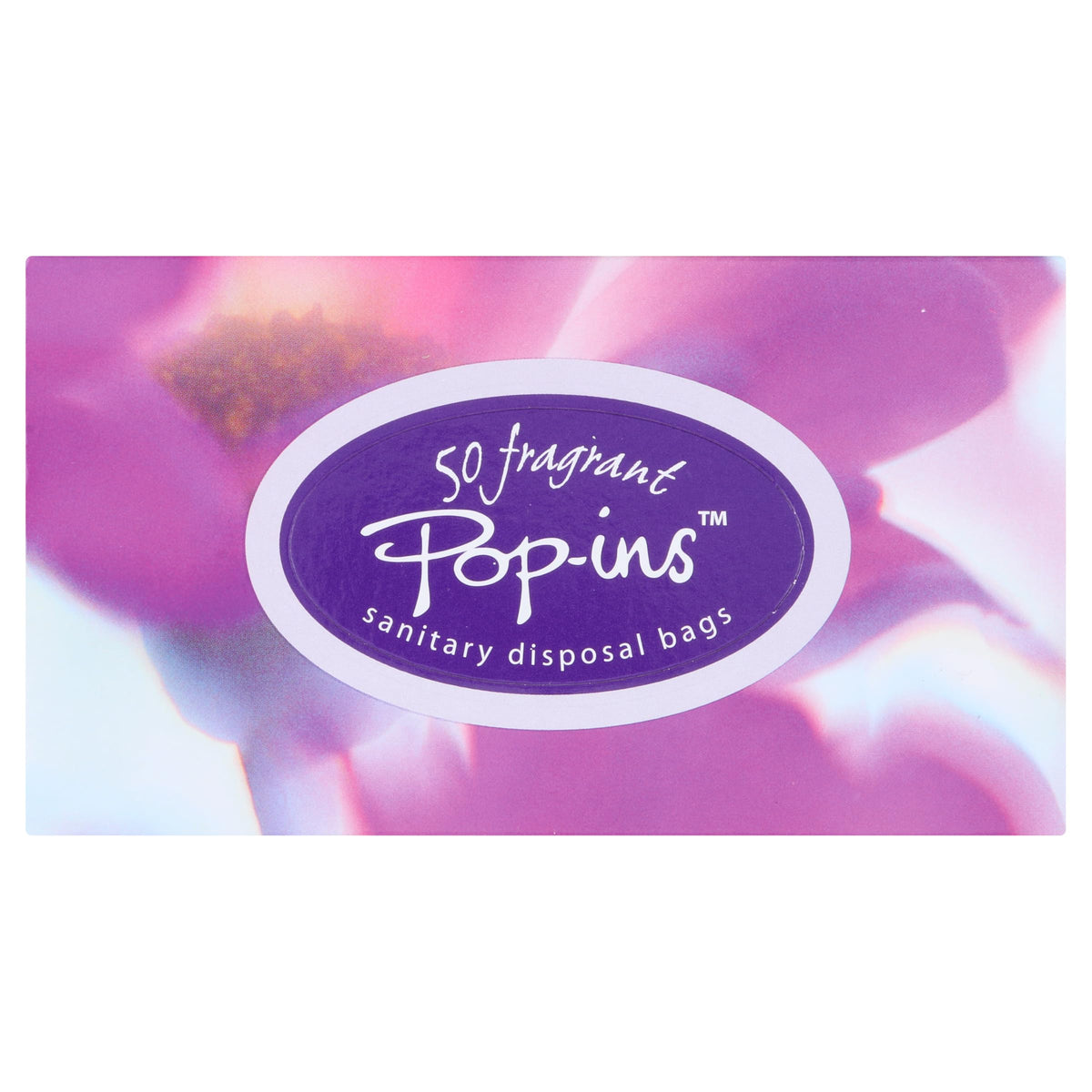 Pop-Ins Sanitary Disposal Bags 50,Purple