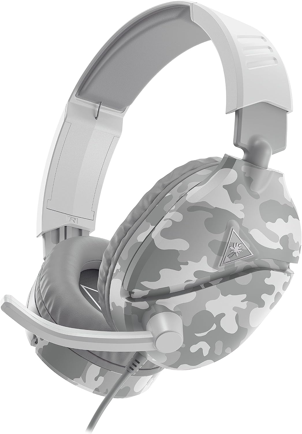 Turtle Beach Recon 70 Camo White Wired Multiplatform Gaming Headset for PS5, PS4, Xbox Series X or S, Xbox One and Mobile with 3.5mm Wired Connection, Flip-to-Mute Mic, 40mm Speakers