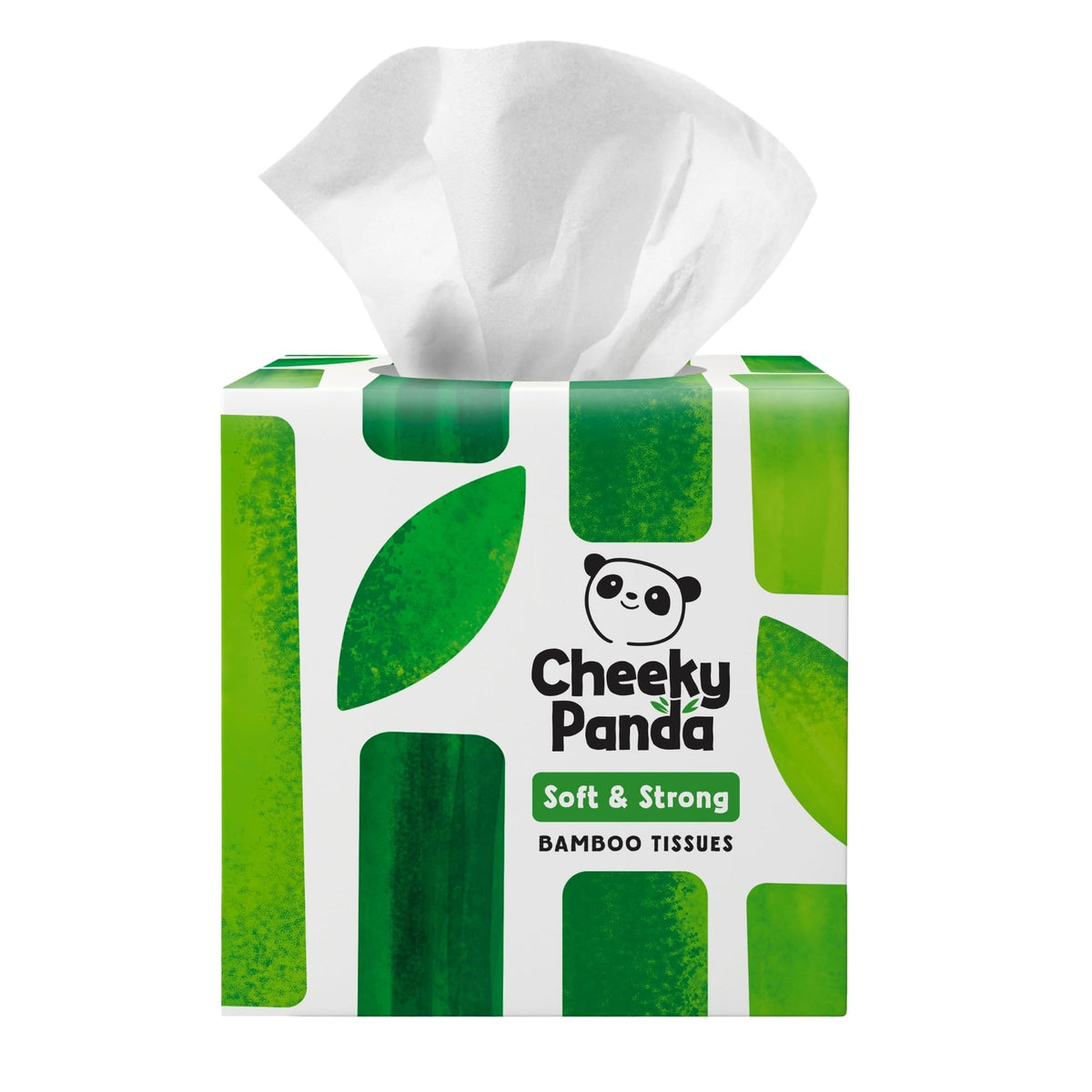 The Cheeky Panda Bamboo Facial Tissues | Sustainable and Silky Soft | Plastic Free