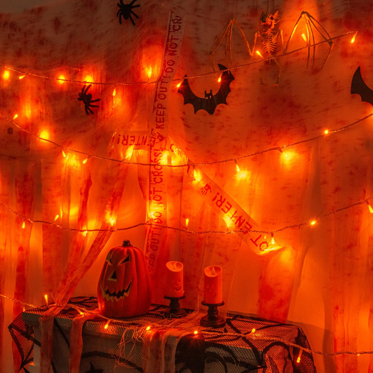 Dalugo Battery Fairy Lights, 3M 30 LED Warm White String Lights with 6h Timer, IP65 Waterproof Battery Powered Fairy Lights for Indoor Outdoor Christmas Decorations