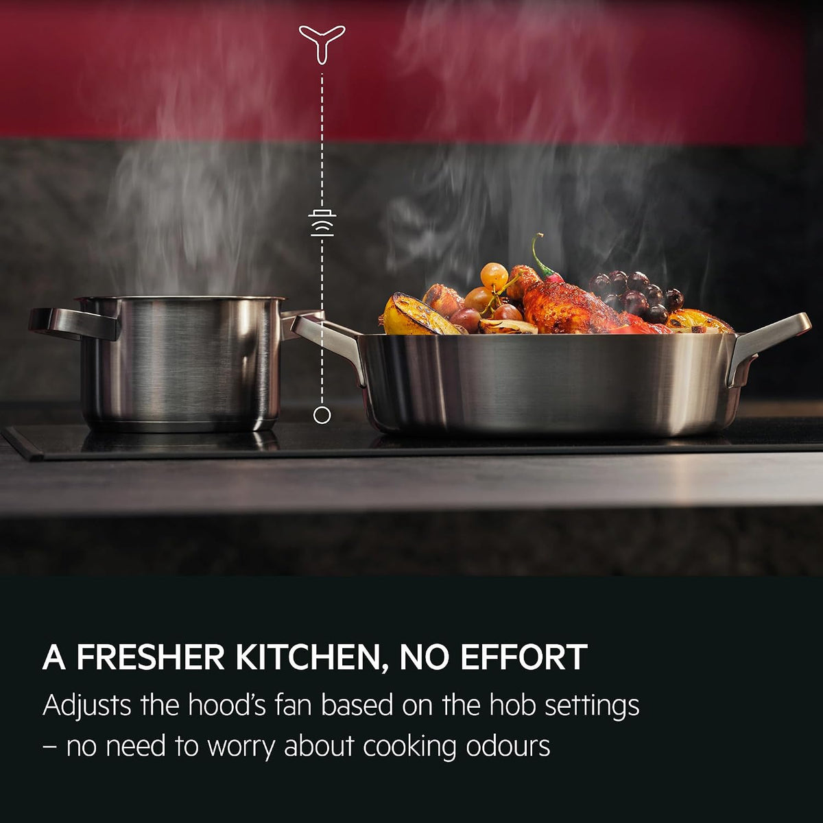 AEG Induction Hob IKB64401FB, 59 cm, 4 Zones