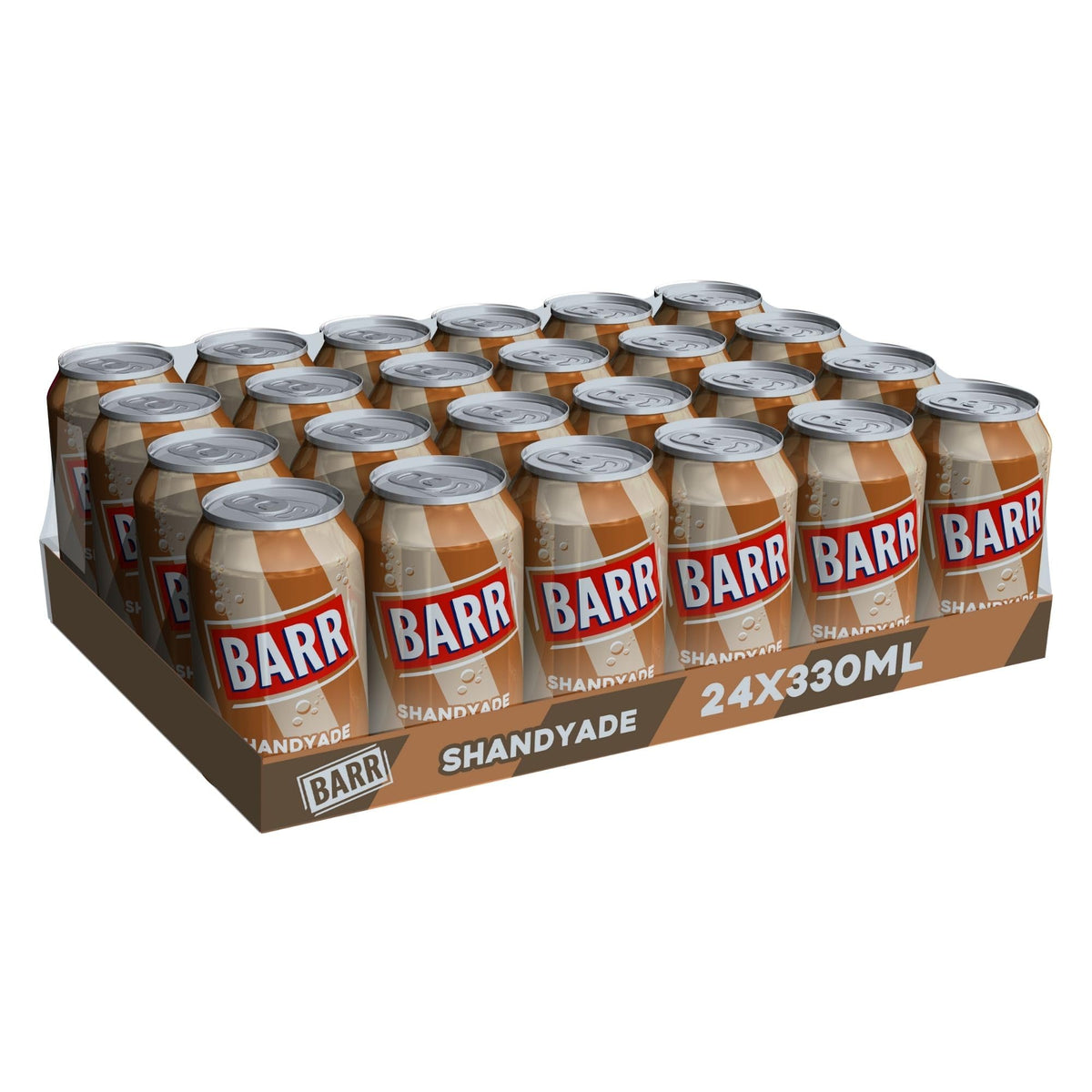 Barr Cream Soda Zero Sugar Sparkling Soft Drink, 24 Pack, 330ml Cans