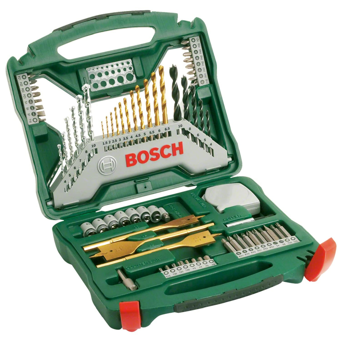 Bosch 34pc. X-Line Drill and Screwdriver Bit Set (for Wood, Masonary and Metal, Accessories Drill and Screwdriver)