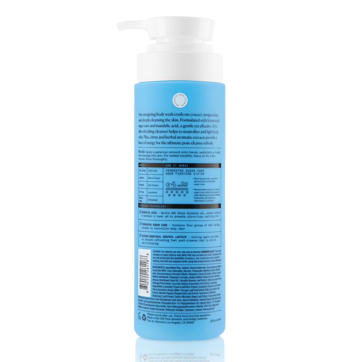 Naturium The Glow Getter Multi-Oil Hydrating Body Wash, 500 ml
