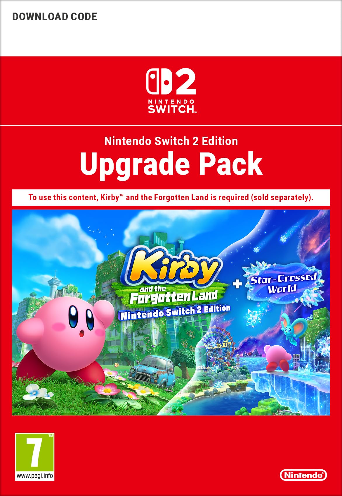 Kirby Forgotten land + Starcrossed Edition Switch 2