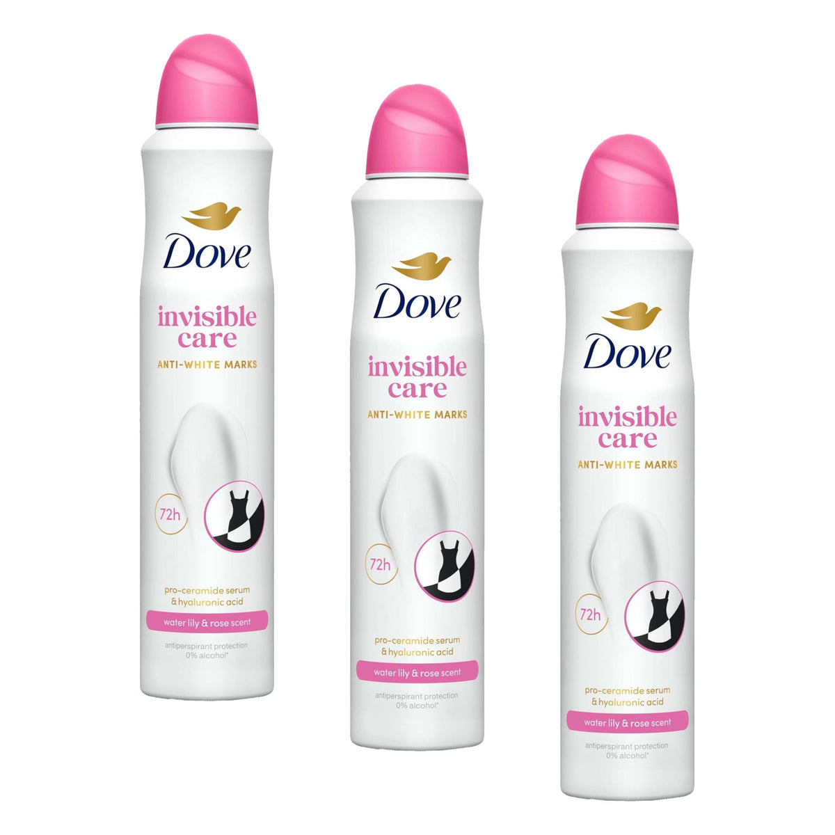 Dove Advanced Care Original Anti-perspirant Deodorant Spray with Triple Moisturising technology aerosol for 72 hours of protection 100 ml