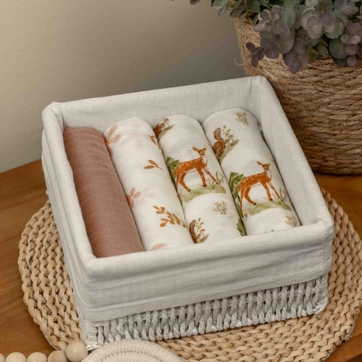 GLLQUEN BABY Muslin Squares Cloth for Baby 6pack 70cm x 70cm