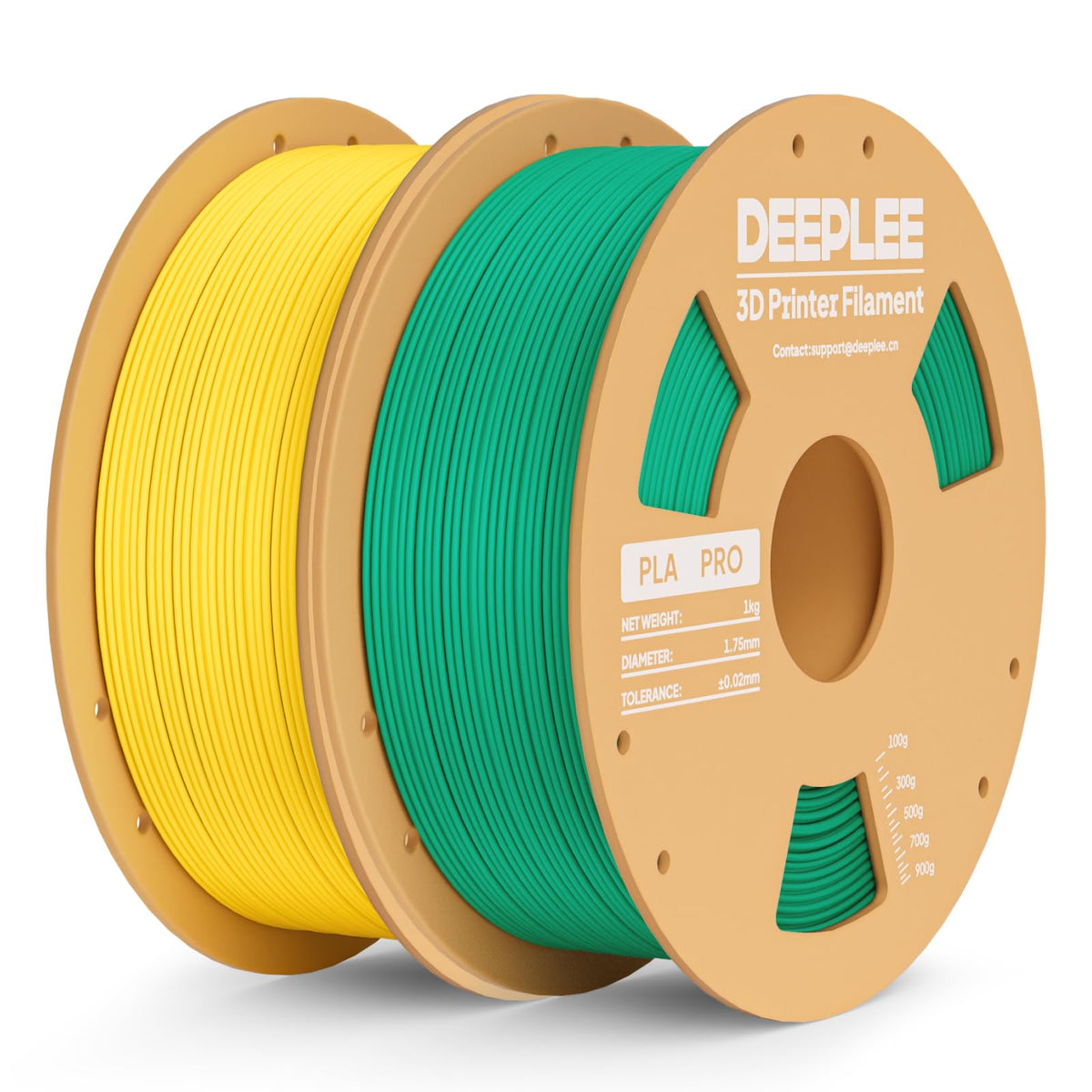 DEEPLEE PLA Filament 1.75mm PLA Pro White*1