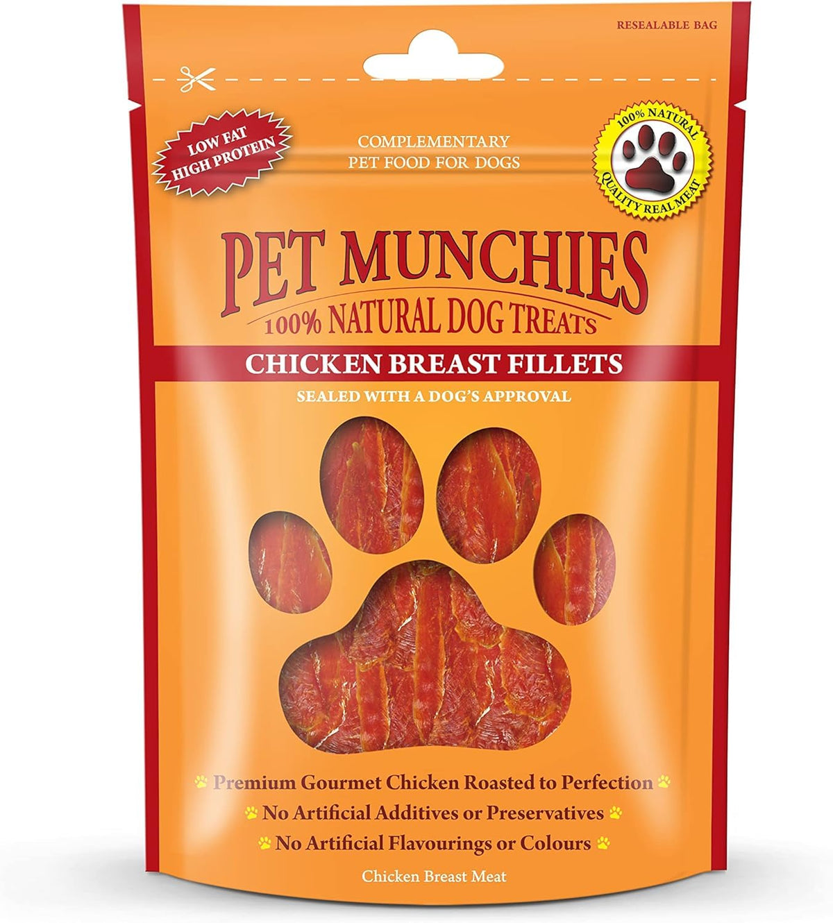 Pet Munchies Venison & Beef Liver Dog Training Treats, Grain Free Tasty Bites with Natural Real Meat, Low in Fat 50g