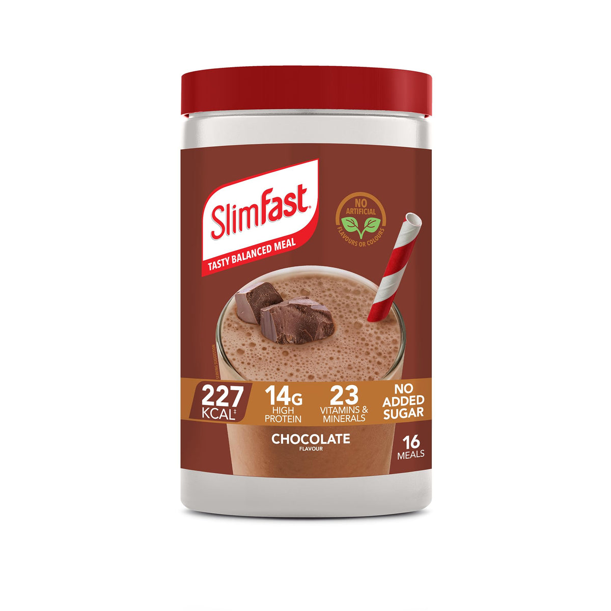 SlimFast • Meal Replacement Powder • Caramelised Biscuit Flavour • 584g