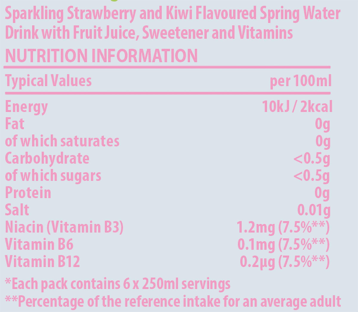 Rubicon Spring Black Cherry Raspberry Flavoured Water, 12 Pack, 330ml Cans