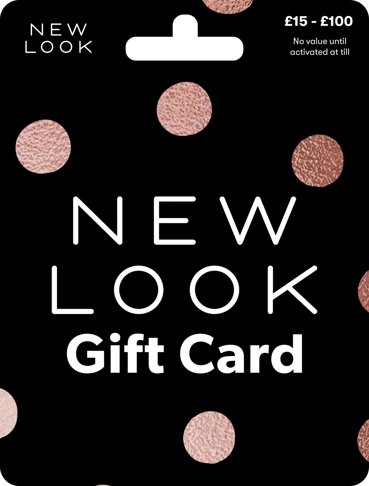 New Look Physical Gift Card - UK Redemption - Delivered by Post - £25
