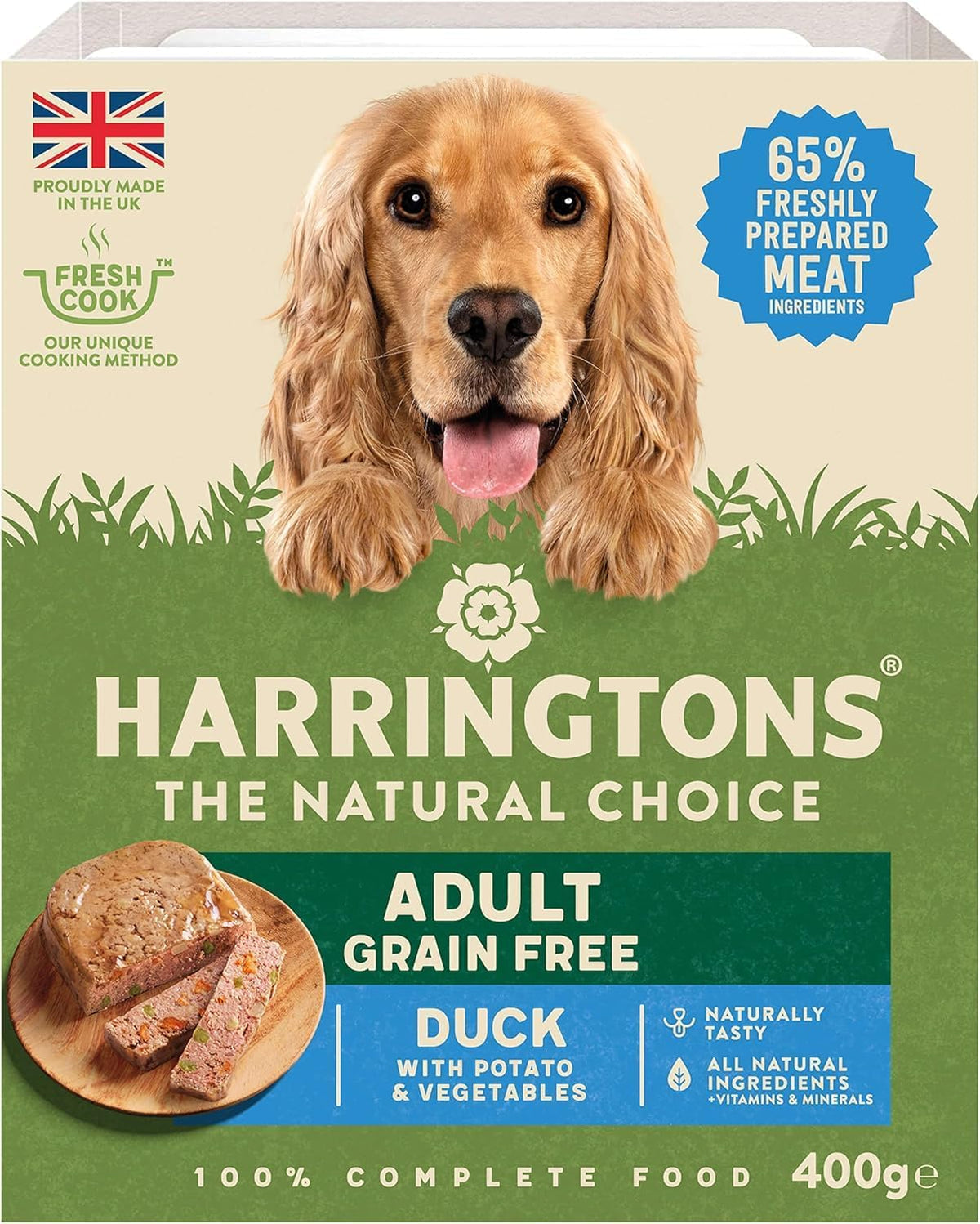 Harringtons Complete Wet Adult Dog Food Trays Mixed Pack 16x400g