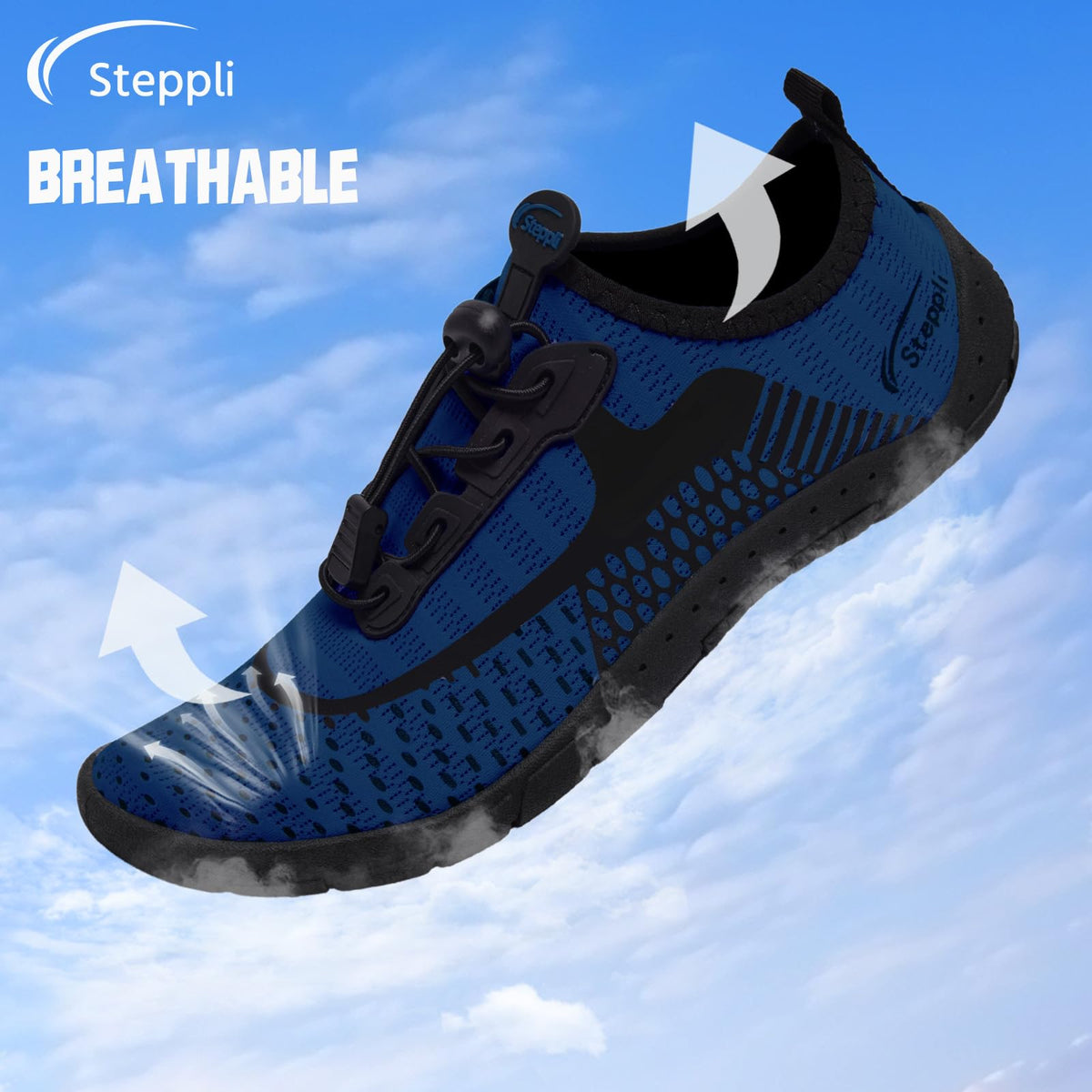 Steppli Water Shoes Beach Barefoot Swim Sea Aqua Shoes for Men Women