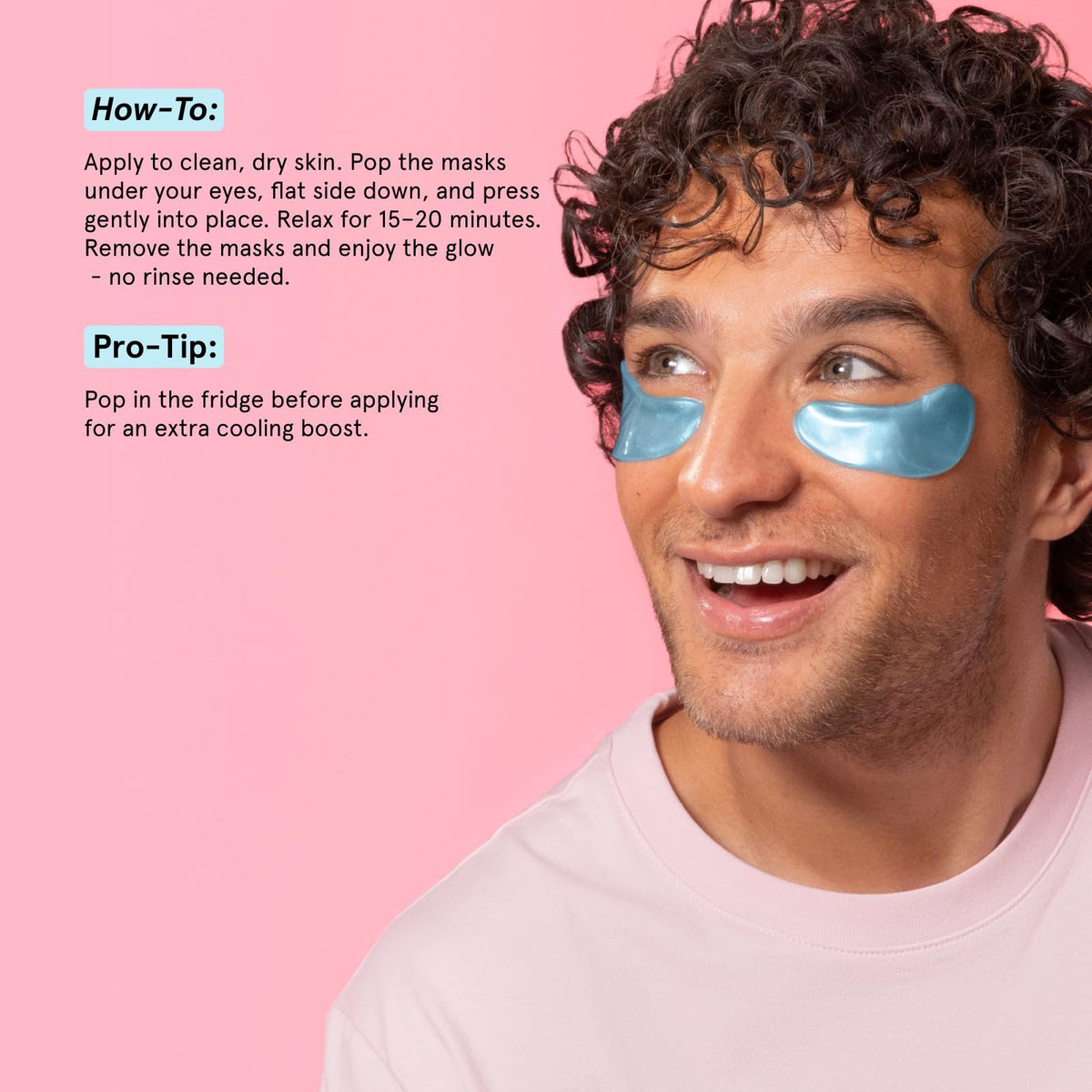 grace & stella Award Winning Under Eye Patches for Dark Circles - Illuminating Under Eye Masks for Puffy Eyes - Undereye Gel Patches with Niacinamide - Vegan - Gifts for Sisters (6 Pairs, Blue)