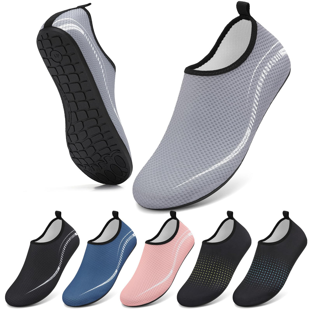 Water Shoes Beach Shoes for Women Men Swim Swimming Sea Aqua Barefoot Pool