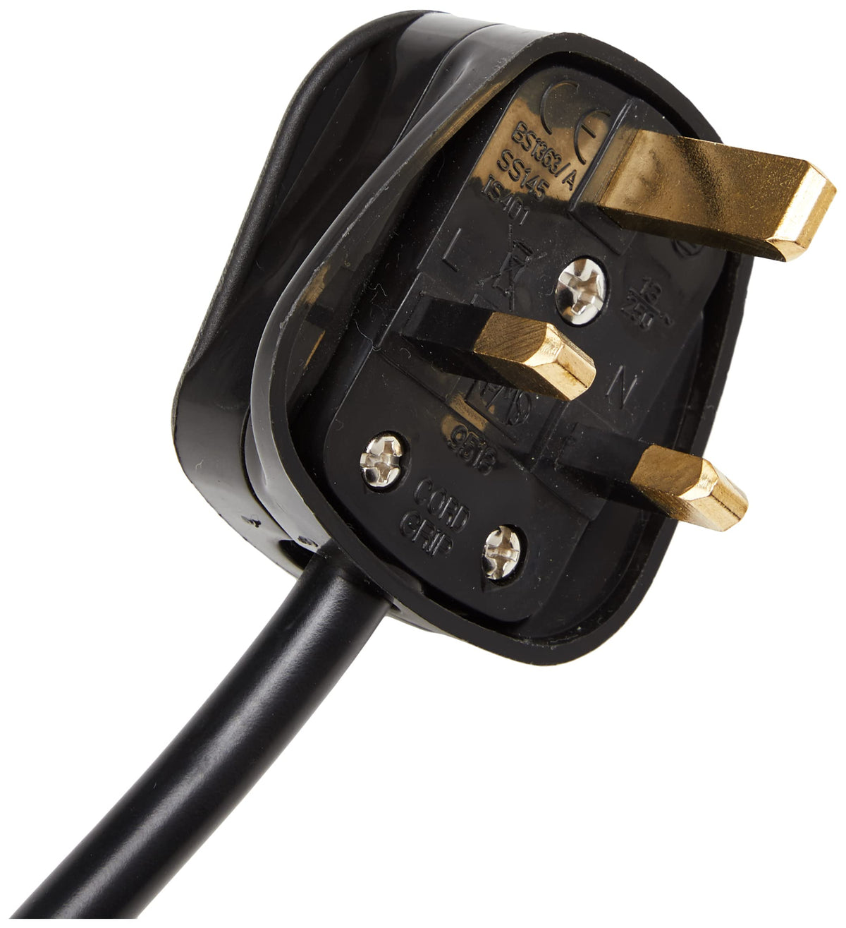 Pro Elec 3 m 4 Socket Neon On Light Extension Lead - White