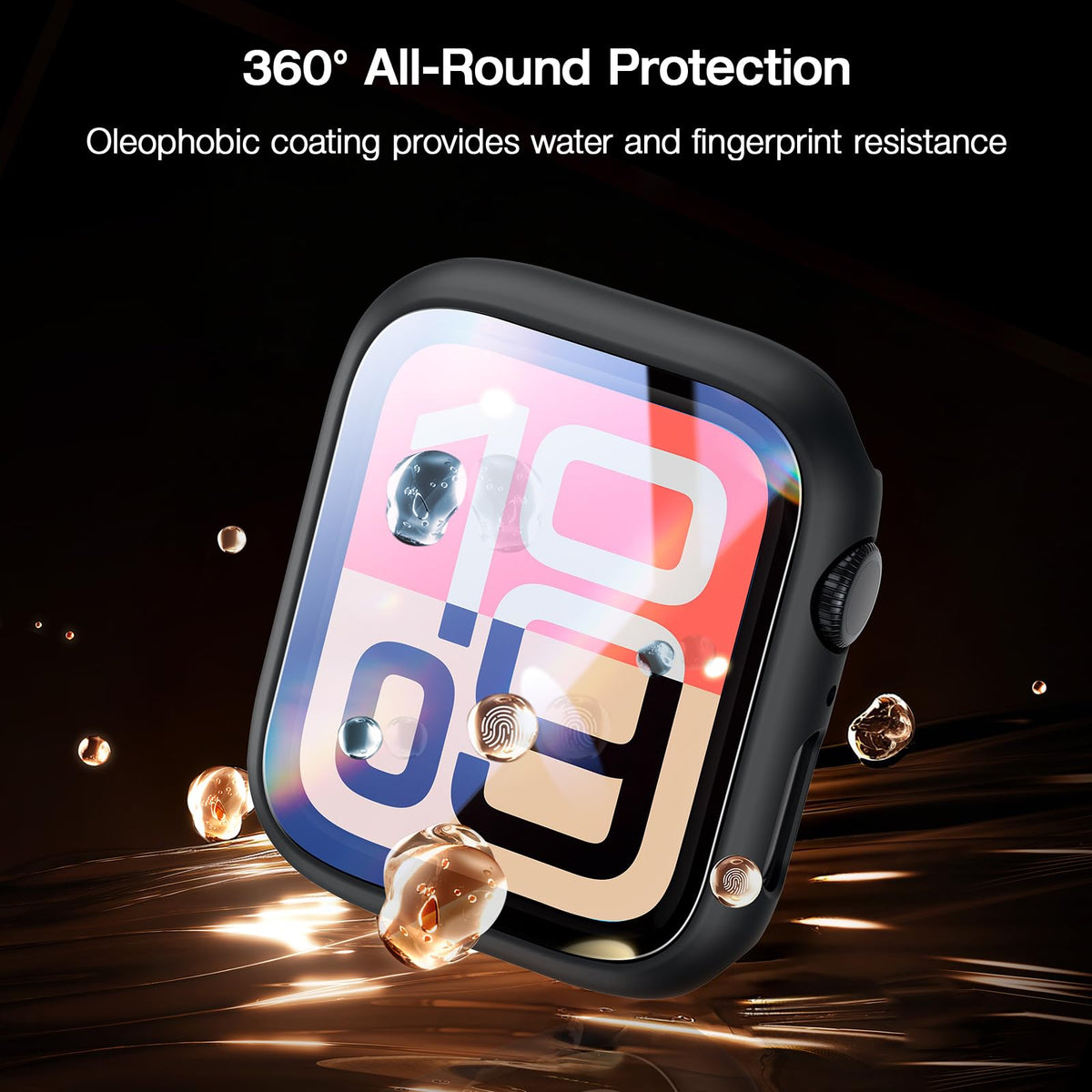 LK 6 Pack for Apple Watch Series 12/11/10 42mm Screen Protector